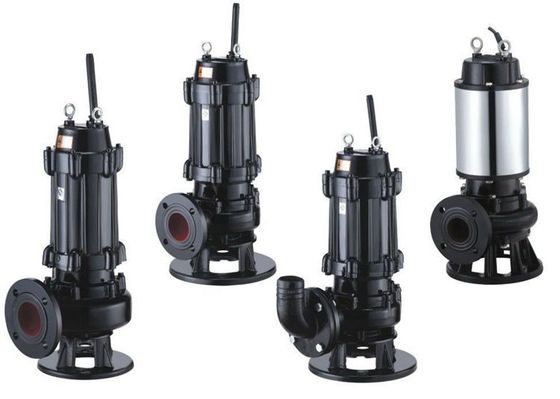 Good price WQ 詰まりのない潜水式下水管ポンプ,鋳鉄,最大流量2400m3/h オンライン
