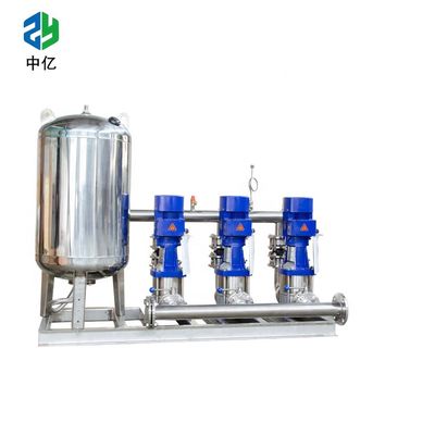 非負圧力周波数変換の給水のための縦/横の給水ポンプ装置