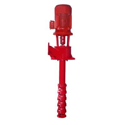 赤い縦の長のタービン ジョッキー ポンプ シャフトのディーゼル消火活動ポンプ