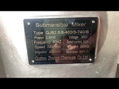 工業用混合用のための汎用型鋳鉄潜水式ミキサーポンプ